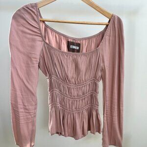 Reformation Pink Blouse- Size M